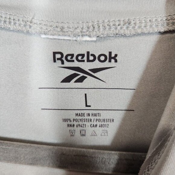 Reebok Men's Pullover‎ Lightweight Hoodie in Light Gray - Size Large - Picture 6 of 6